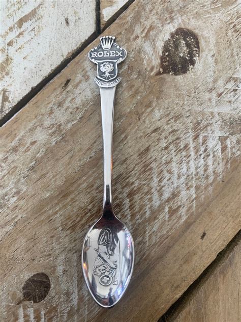 vintage rolex spoon|Rolex made spoons value.